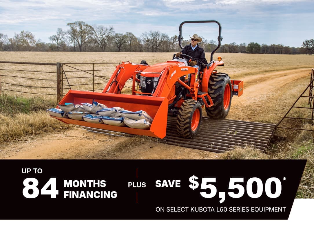 Save on Select L60 Series Tractors Save on Select L60 Series Tractors